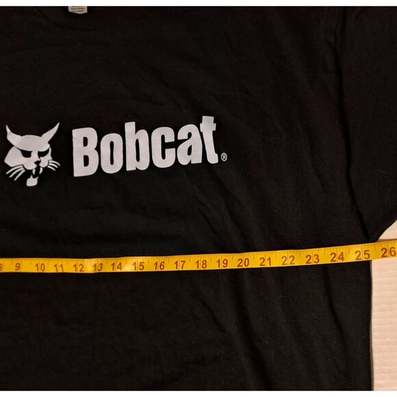 Bobcat Tractor Equipment Bob Cat Men's Black 2XL XXL Lawn Mowing Construction - Picture 4 of 5